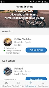 FahrradPass.com Screenshot