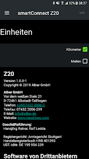 smartConnect Z20 Screenshot