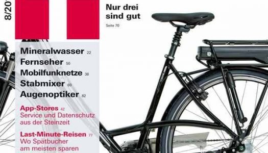 Der neue E-Bike Test von Stiftung Warentest