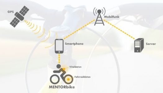 MENTORbike: Pedelec und Smartphone als intelligentes Fitnessgerät kombiniert