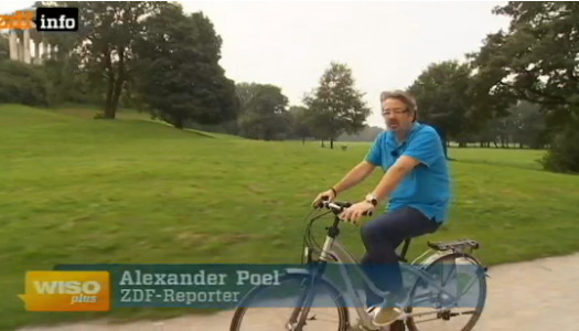 Pedelecs und E-Bikes bei ZDF WISO plus