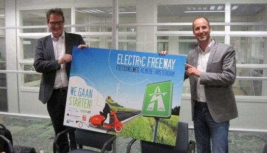 E-Bike Schnellstraße – einzigartiges Projekt in den Niederlanden gestartet