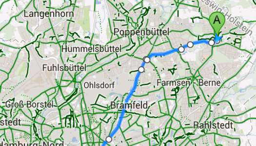 Einfache Navigation für E-Bikes mit Google Maps und Android