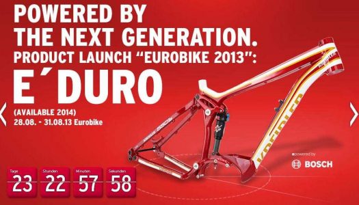 Kreidler mit Enduro E-Bike und Bosch-Antrieb 2014 als Weltneuheit auf der Eurobike