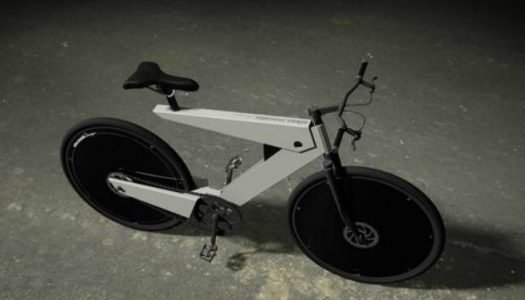 Konzept E-Bike mit Allradantrieb