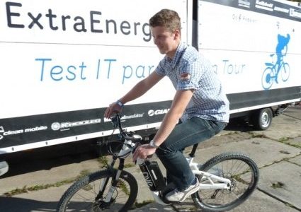 E-Bike Testfahrten im Frühjahr 2014 bei ExtraEnergy e.V.