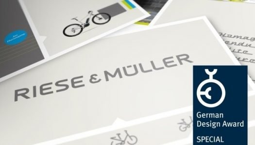 Riese & Müller bekommt Preis für neues Corporate Design