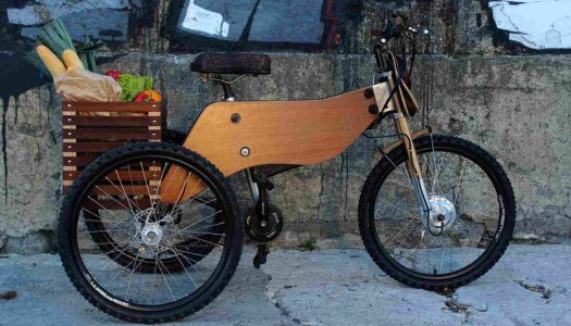 Raiooo: E-Lastenrad aus Holz