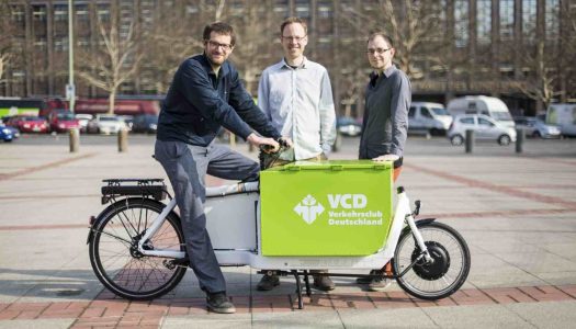 VCD Lastenrad Projekt: 2. Platz beim Deutschen Fahrradpreis