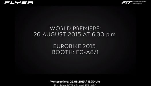 FLYER mit FIT vor Weltpremiere bei der Eurobike 2015