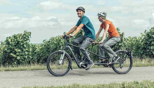 E-Tandems von FLYER bei Inklusions-Tandem-Tour 2015