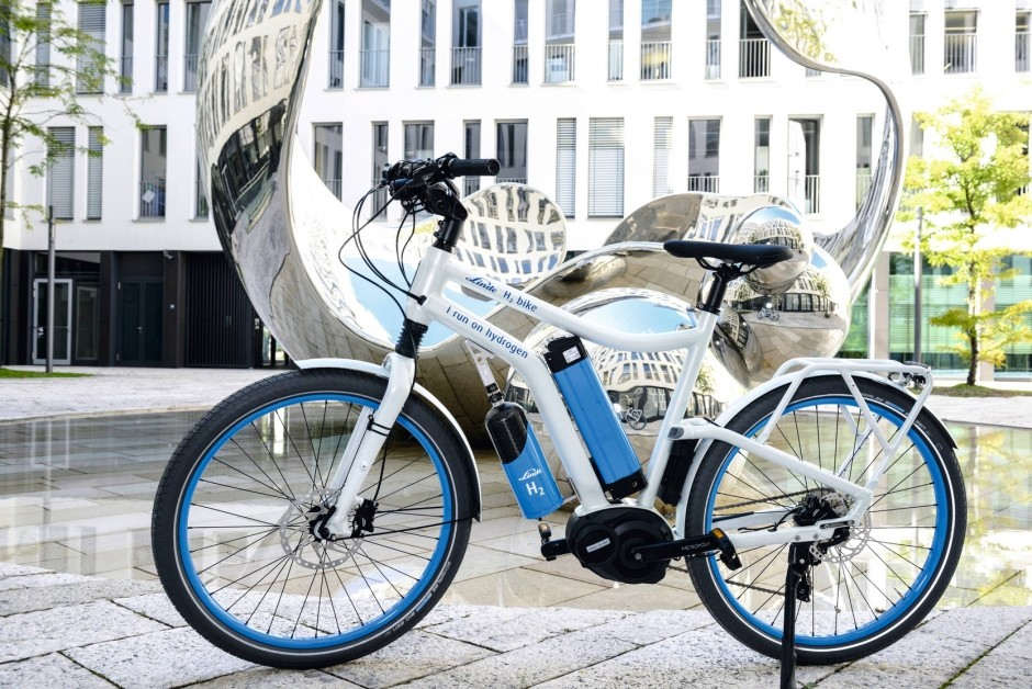 Wasserstoff E-Bike; Bild: The Linde Group