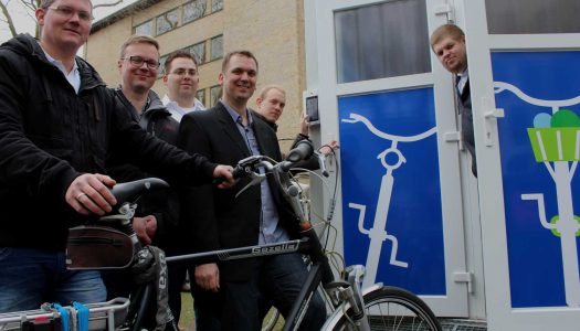 Erste mobile und autarke E-Bike-Garage kommt aus Bochum