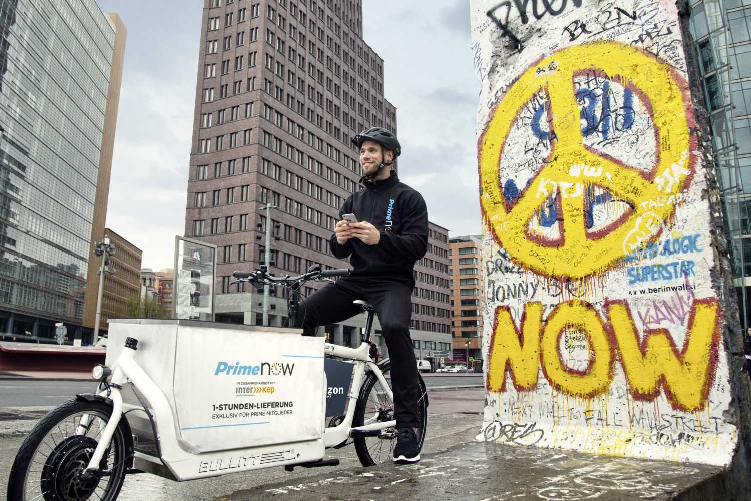 Amazon PrimeNow eBike Lieferung