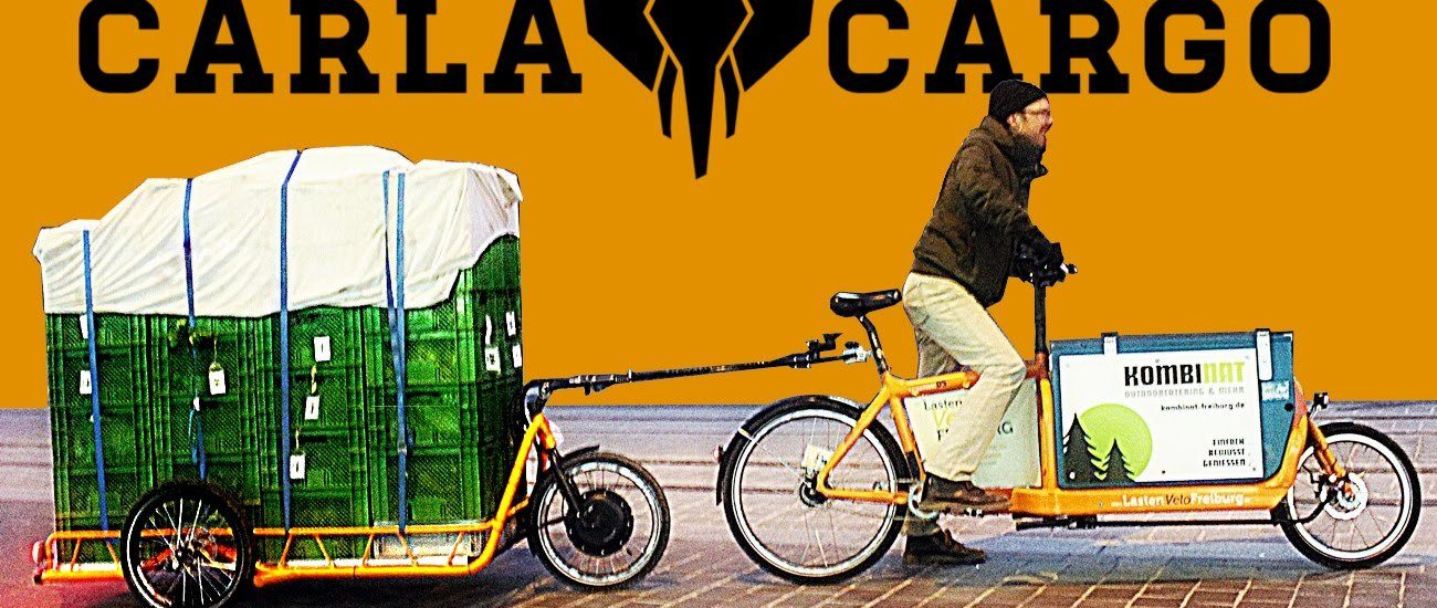 Carla Cargo Fahrradanhänger mit E-Antrieb