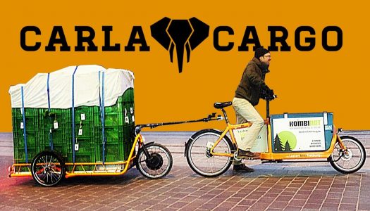 Carla Cargo bringt Lastenanhänger mit E-Antrieb