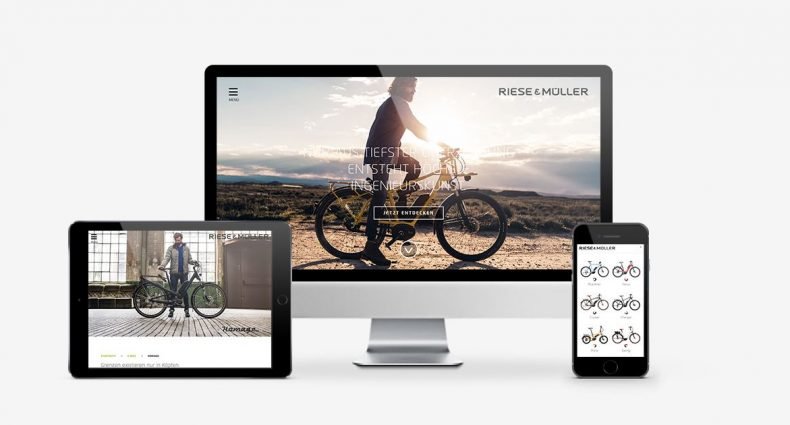 Riese & Müller Website Relaunch 2016