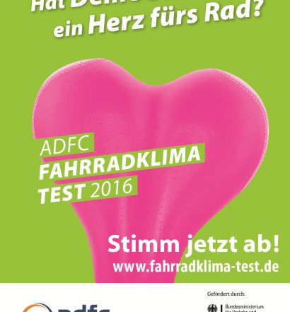 ADFC Fahrradklima-Test 2016