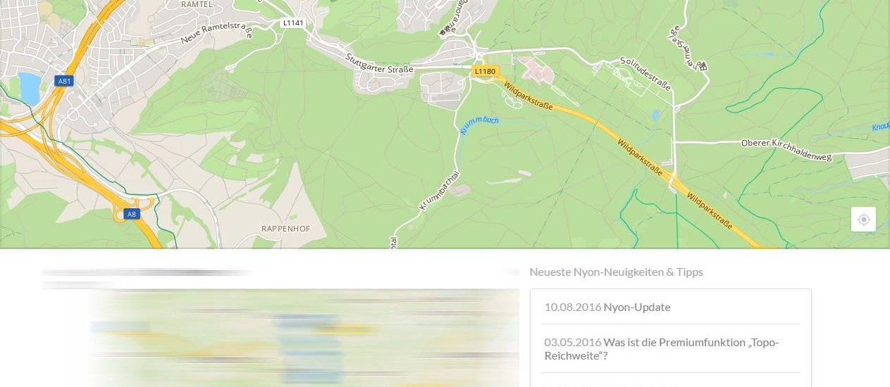 Facelift Nyon-Portal
