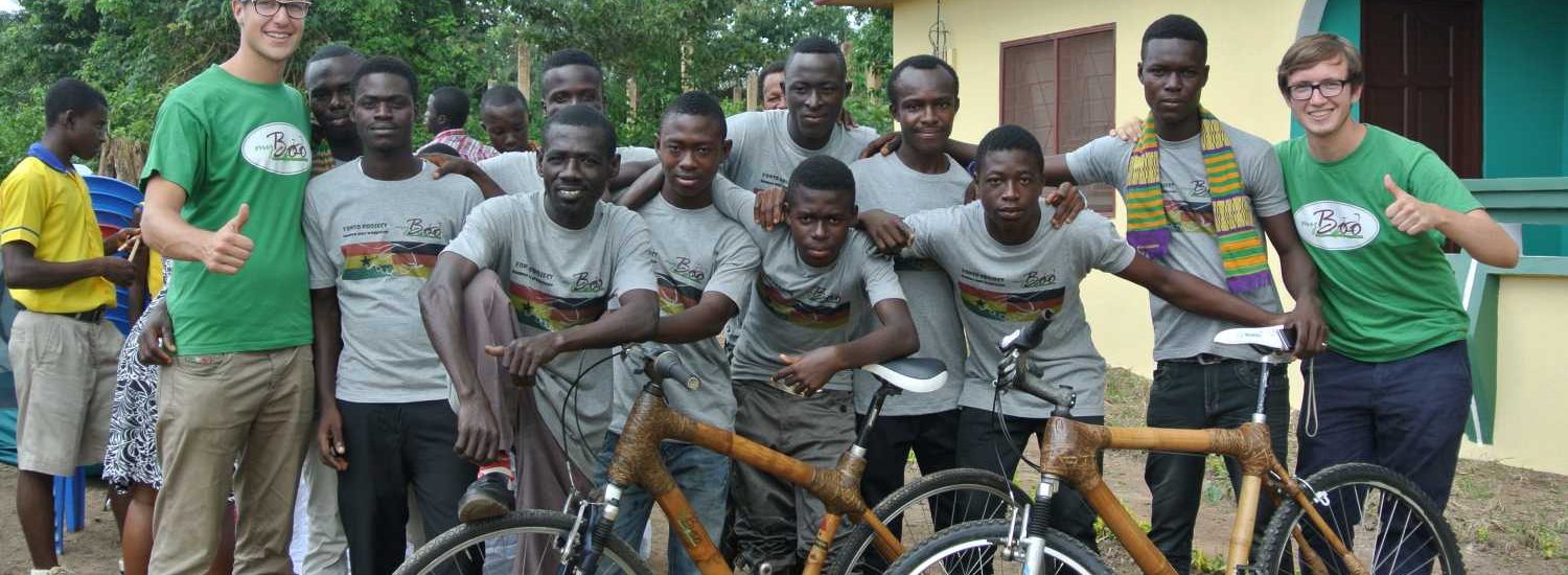 my Boo Team in Ghana