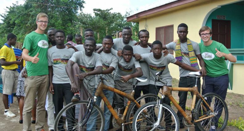 my Boo Team in Ghana