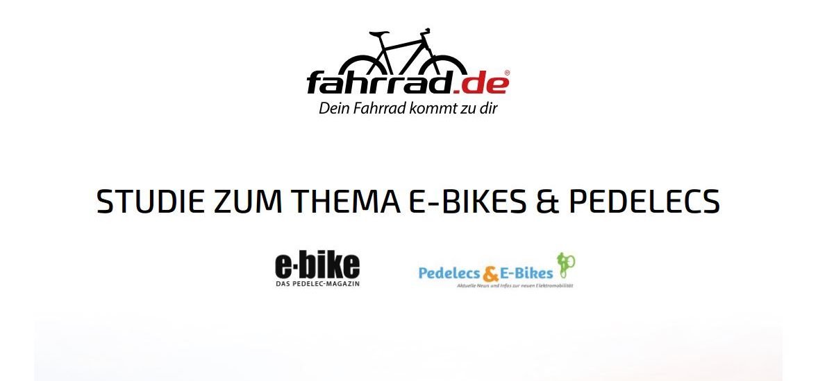 Studie zu Pedelecs und E-Bikes (fahrrad.de)