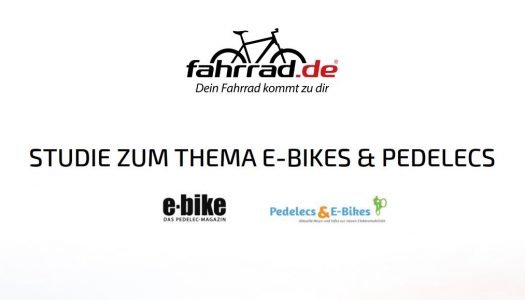 Neue Studie zu Pedelecs und E-Bikes von fahrrad.de gratis verfügbar