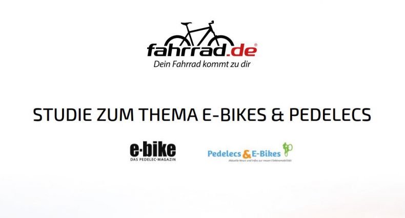 Studie zu Pedelecs und E-Bikes (fahrrad.de)