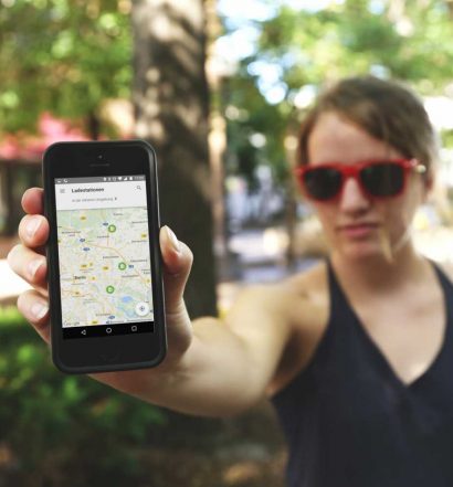Ladestationen App von Fahrrad.de