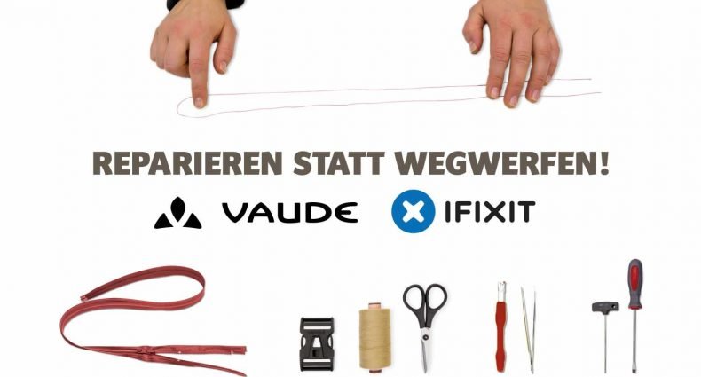 VAUDE und iFixit kooperieren