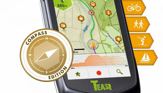 TEASI ONE³ eXtend mit Kompass im Handel verfügbar