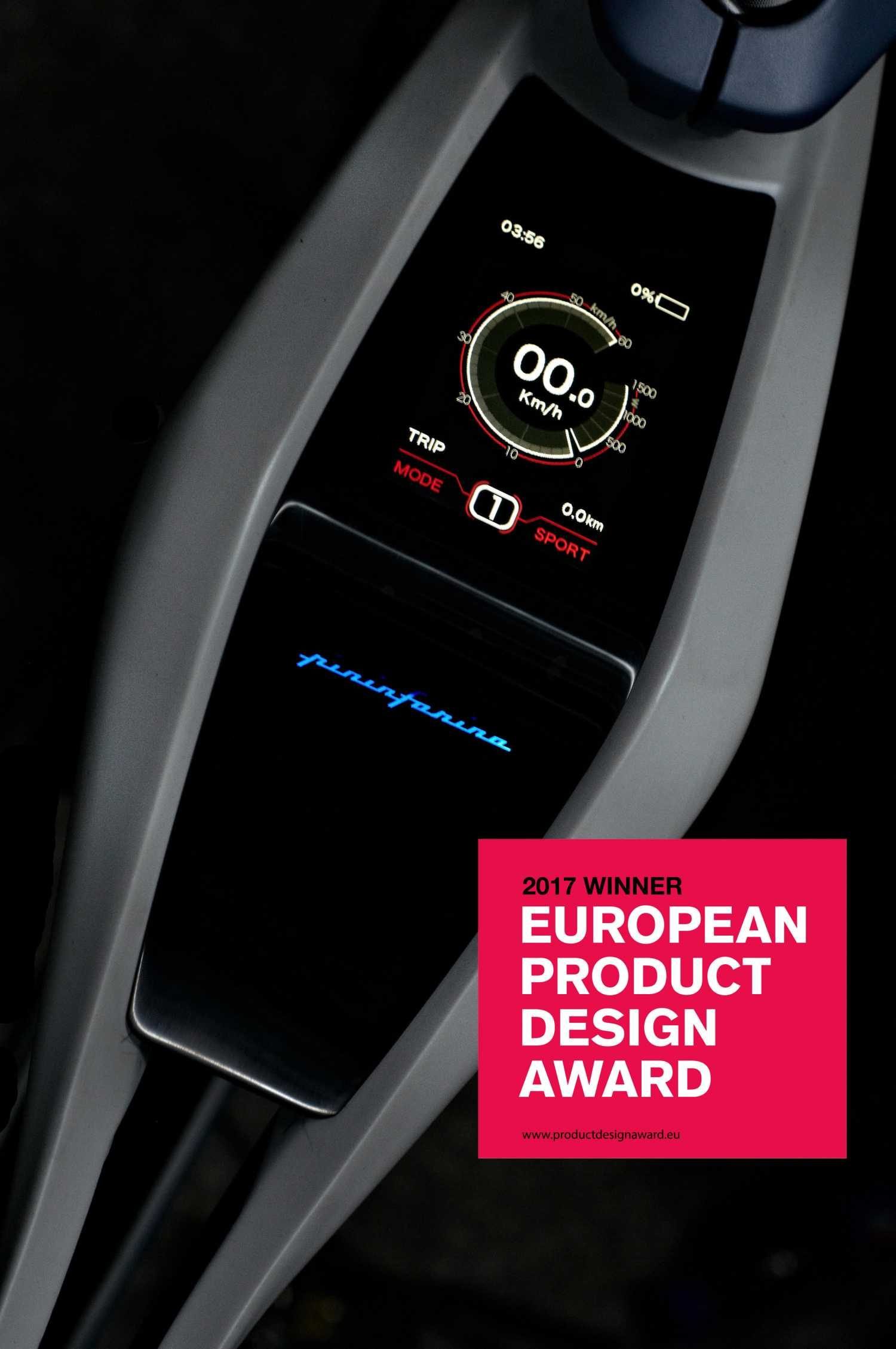 European Produkt Desingn Award 2017 Pininfarina E-voluzione