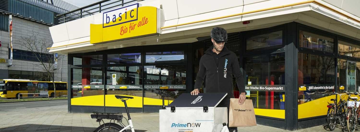 Bio-Lieerung Amazon Prime Now Berlin