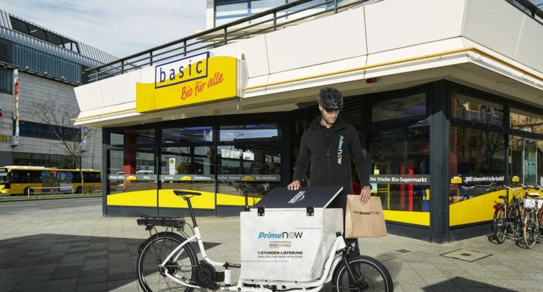 Bio-Lieerung Amazon Prime Now Berlin