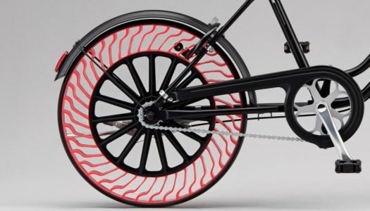 Bridgestone stellt luftlosen Fahrradreifen vor