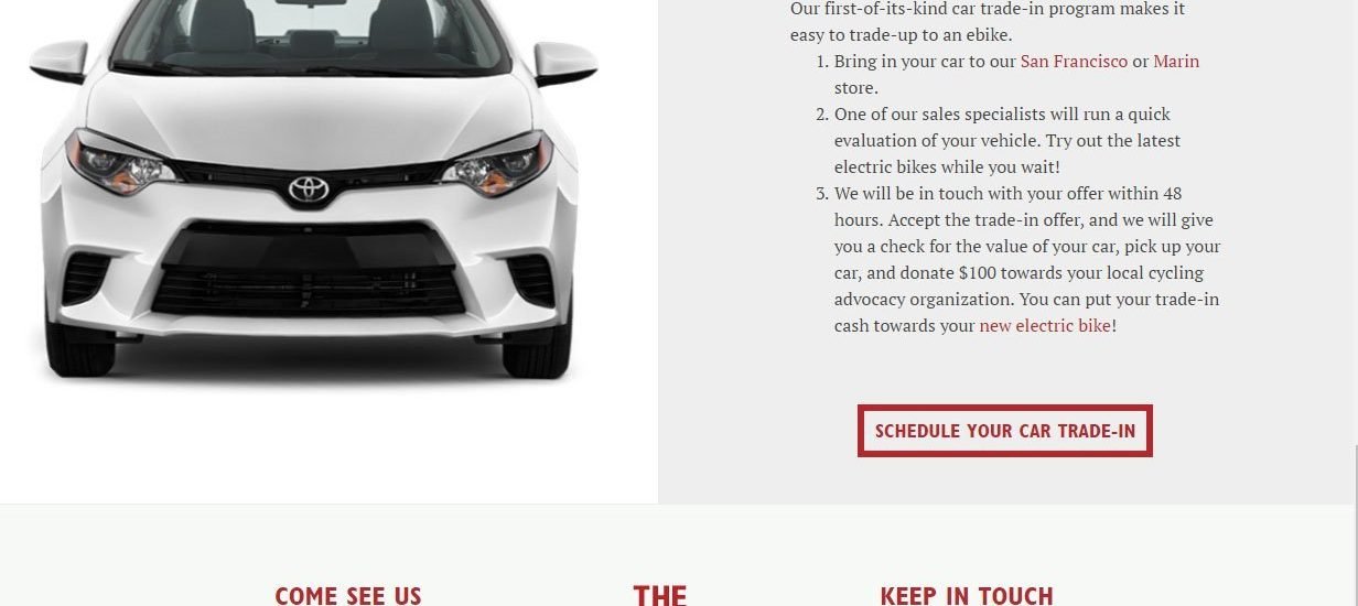 The New Wheel Car Trade-in