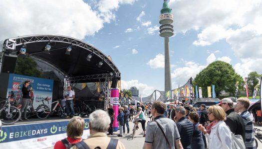 65.000 Besucher bei den E BIKE DAYS 2017 in München
