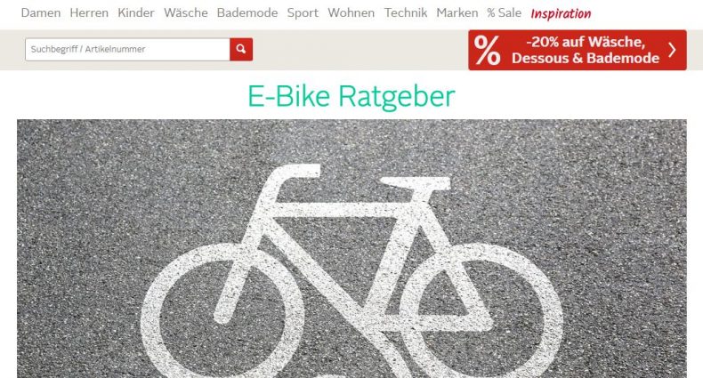 E-Bike Ratgeber