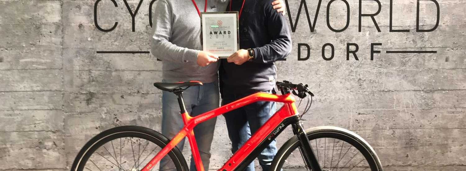 Pininfarina E-Bike Jahres 2018 Cyclingworld Award