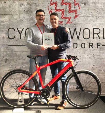 Pininfarina E-Bike Jahres 2018 Cyclingworld Award