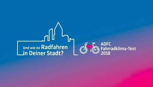 ADFC-Fahrradklima-Test 2018: Karlsruhe erstmals fahrradfreundlichste Großstadt