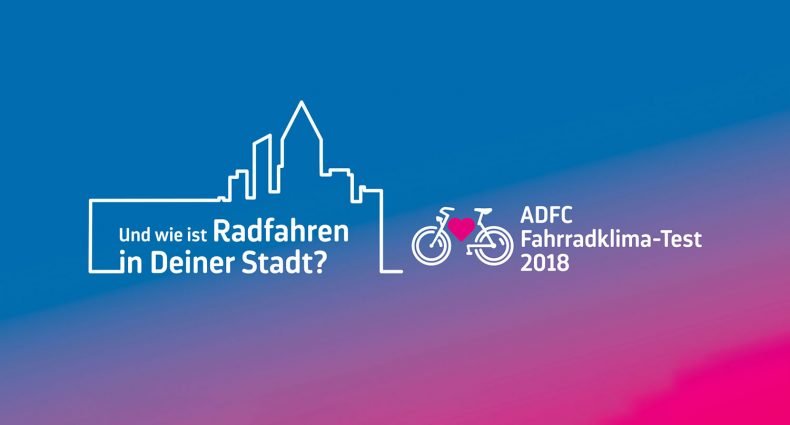 Radfahren Fahrradklima Test 2018