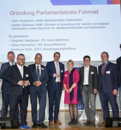 Gründung des Parlamentskreises Fahrrad
