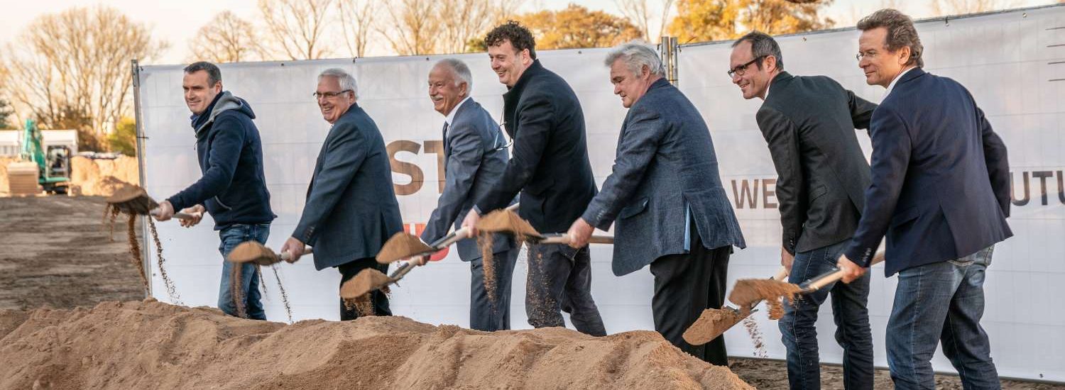 BMZ Batteriefertigung 2 Spatenstich November 2018 Karlstein