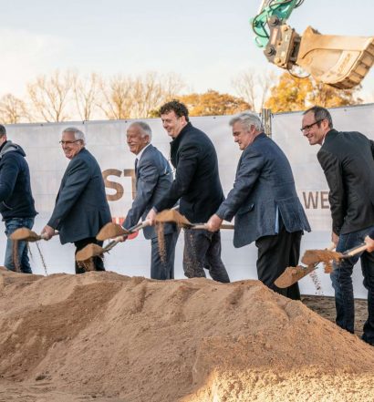 BMZ Batteriefertigung 2 Spatenstich November 2018 Karlstein