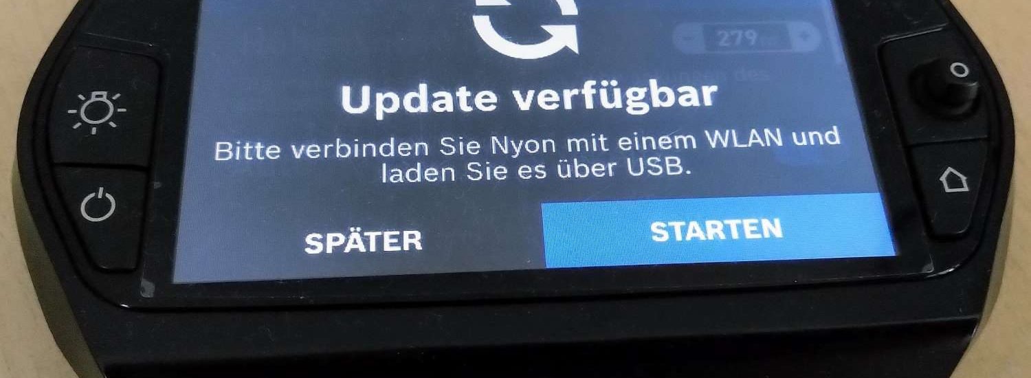 Bosch Nyon Update für 2019