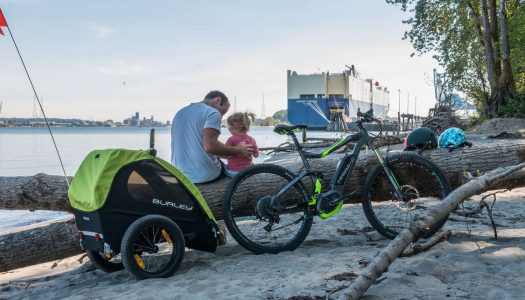 Starkes Gespann: E-Bikes und Anhänger