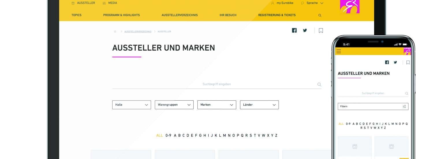 eurobike.com Relaunch