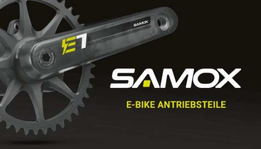 Samox E-Bike Antriebsteile bei Messingschlager gelistet