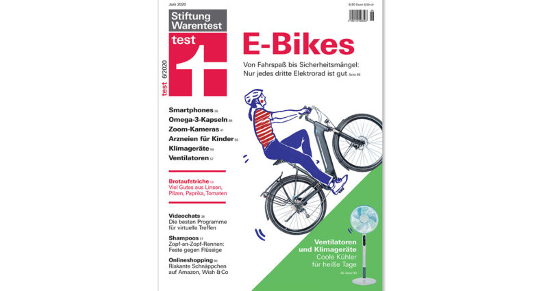 Pedelec-Test Stiftung Warentest 2020